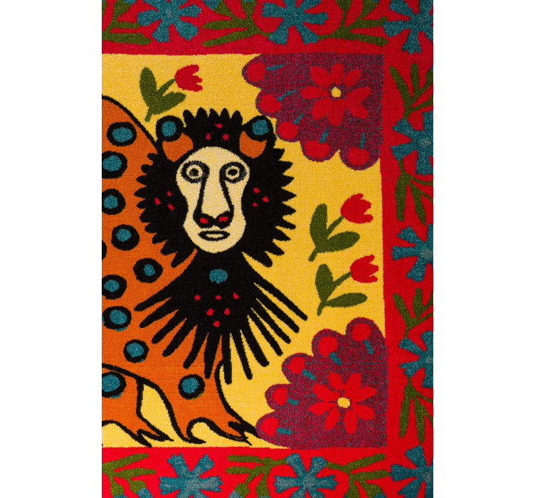 Килим «Звір Поліський» (Марія Примаченко, 1960-ті роки)3